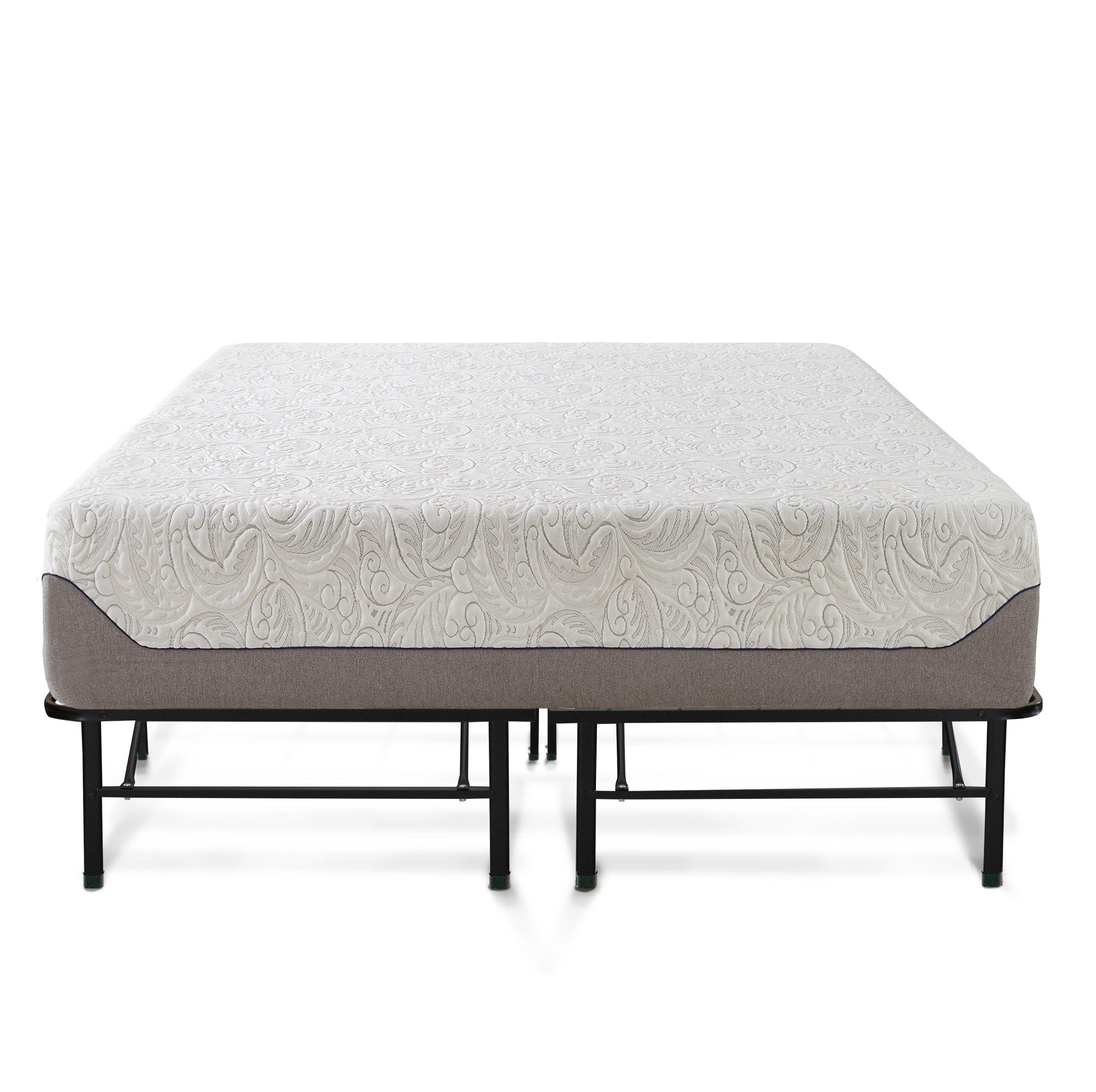 Rent to Own Boyd Parma 12" Twin Memory Foam Mattress with 14" Platform